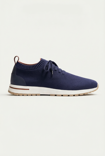 Mayfair Knit Sneaker Navy Blue