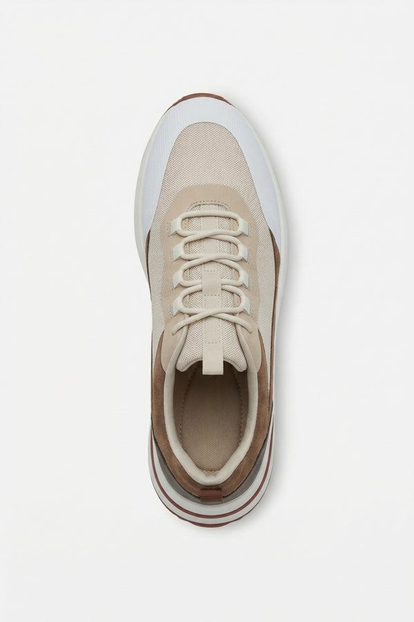 Postiano Suede Sneaker Sand & Tobacco