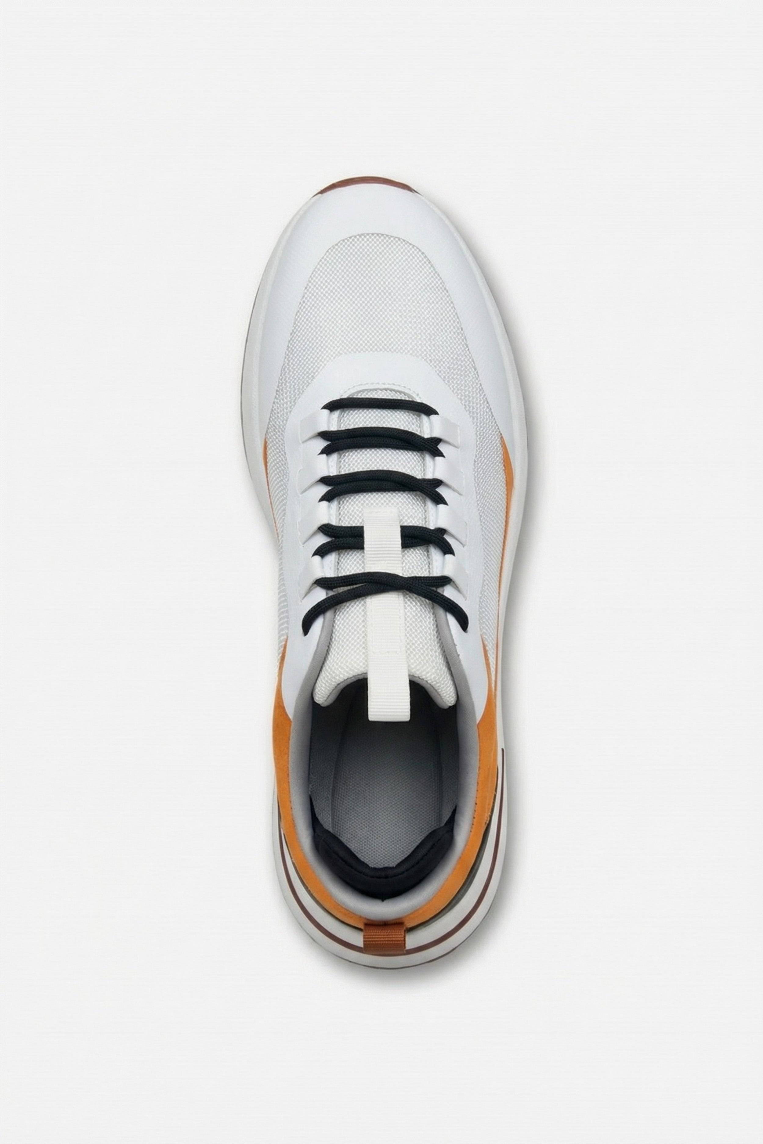 Postiano Suede Sneaker Saffron