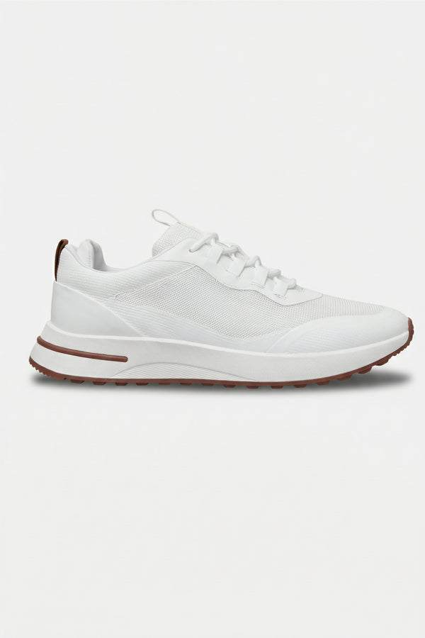 Postiano Suede Sneaker White