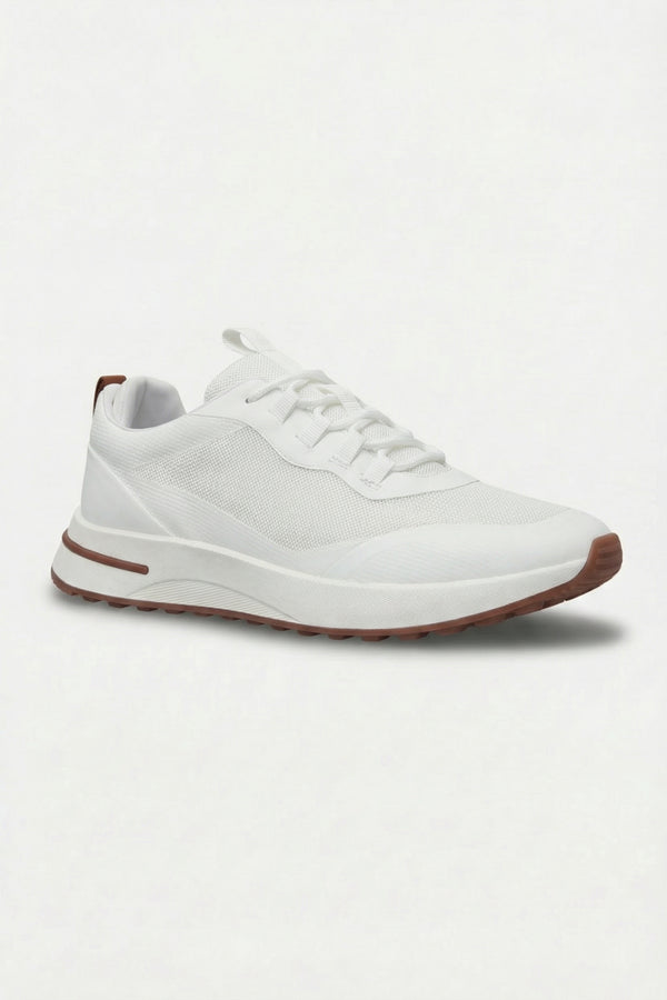 Postiano Suede Sneaker White