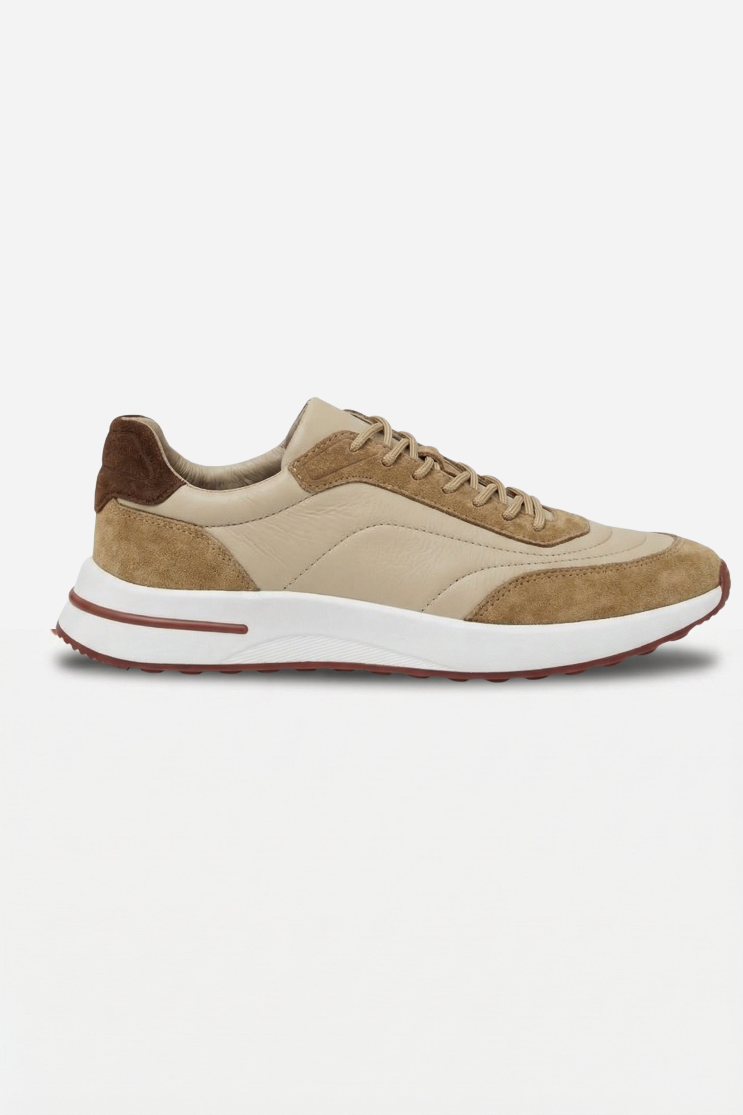 Bergamo Suede Sneaker Sahara Dusk