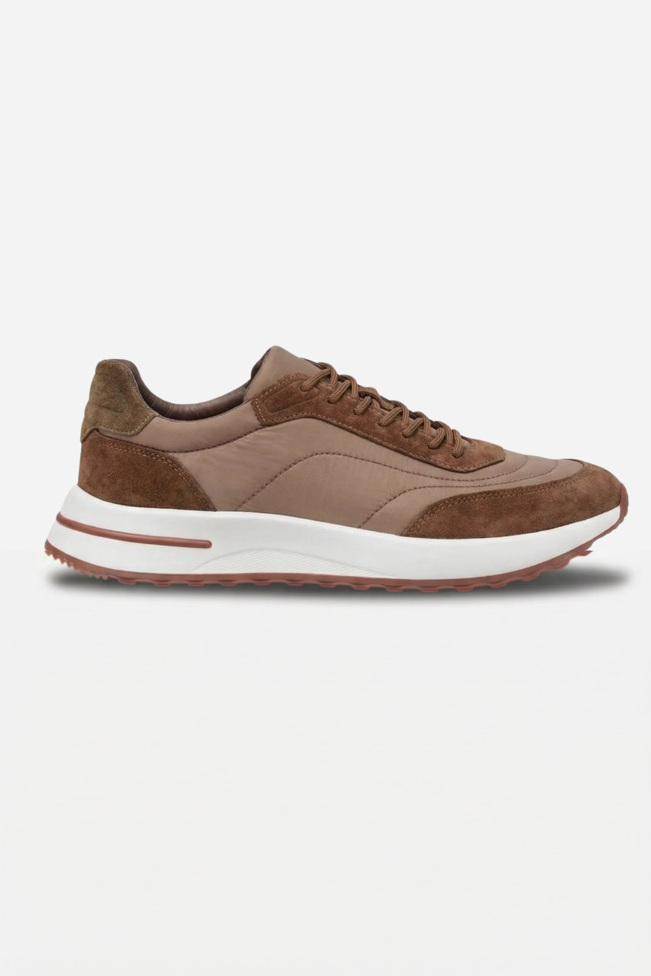 Bergamo Suede Sneaker Cognac