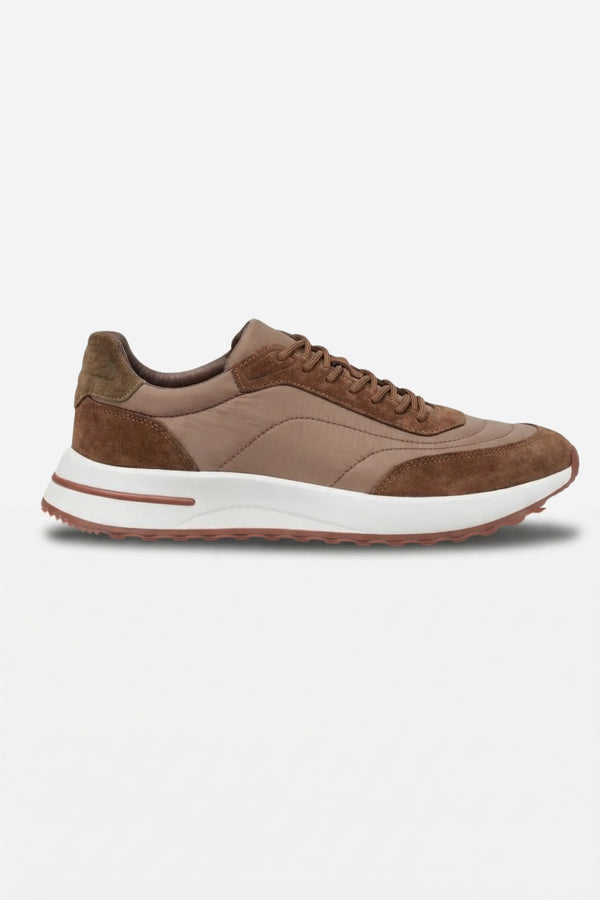 Bergamo Suede Sneaker Cognac