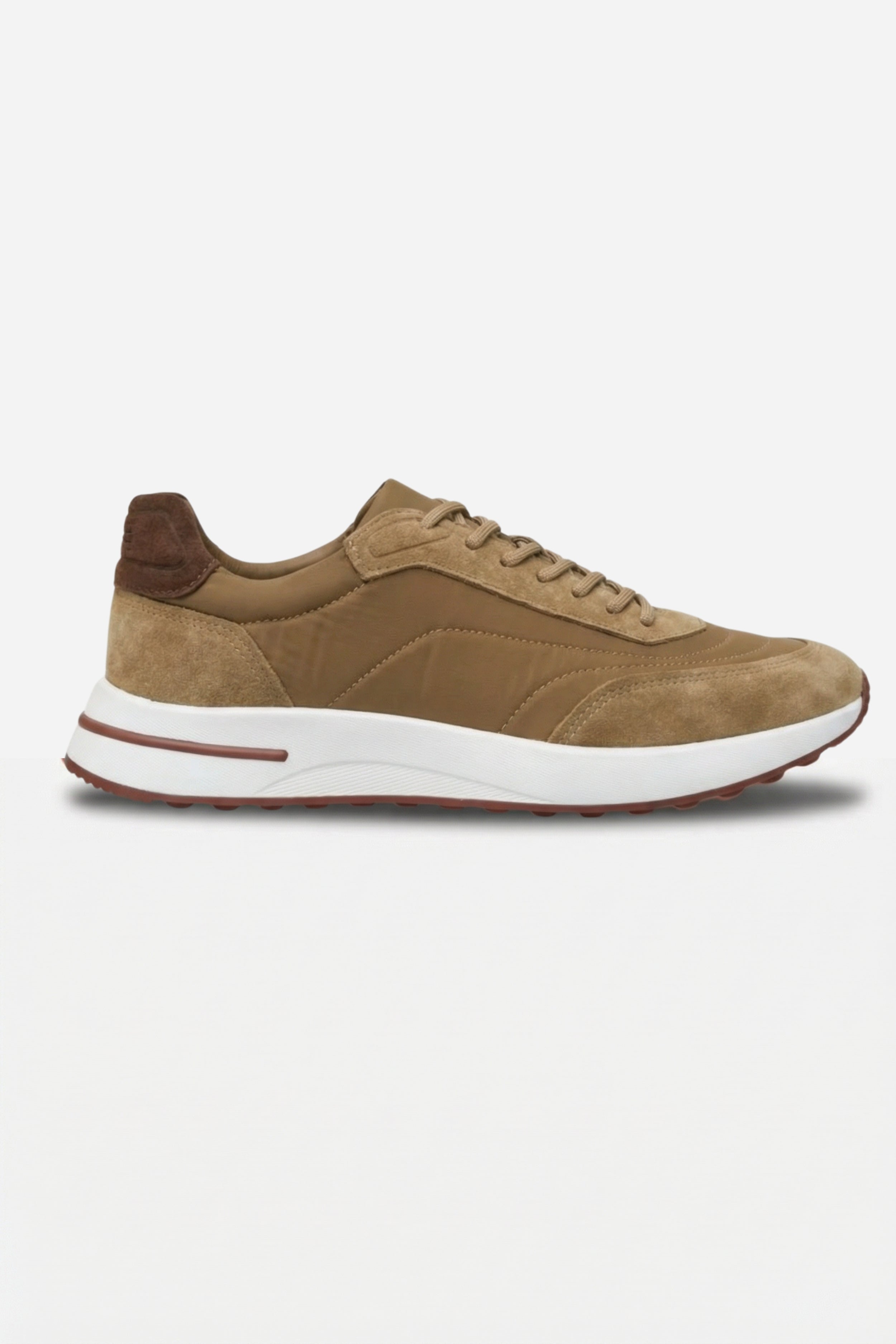 Bergamo Suede Sneaker Ember