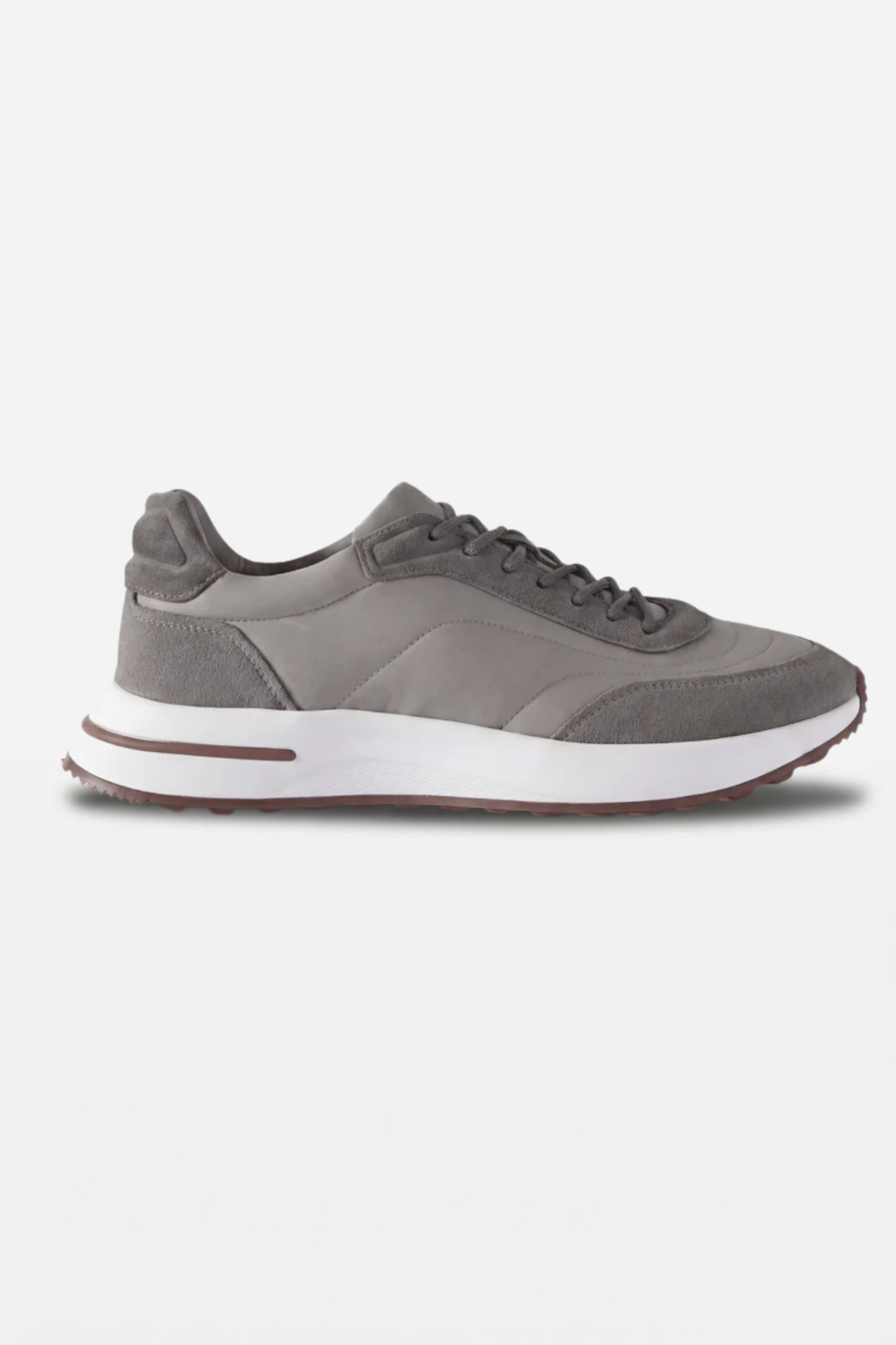 Bergamo Suede Sneaker Cement