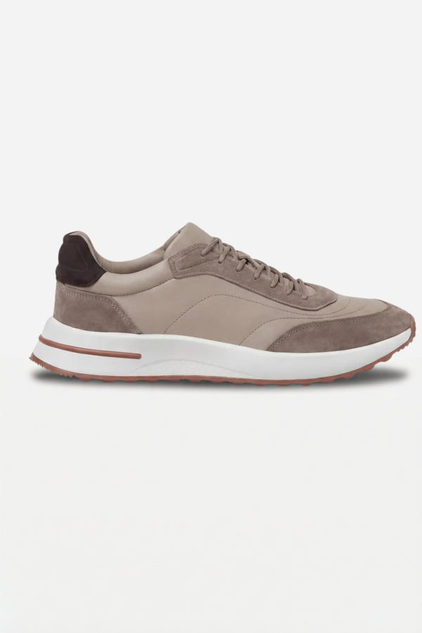 Bergamo Suede Sneaker Clay