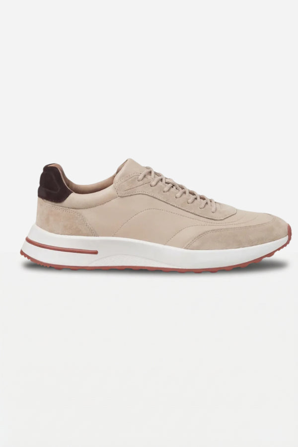 Bergamo Suede Sneaker Champagne