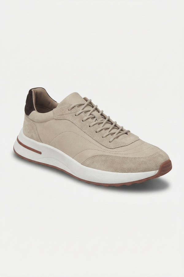 Bergamo Suede Sneaker Champagne