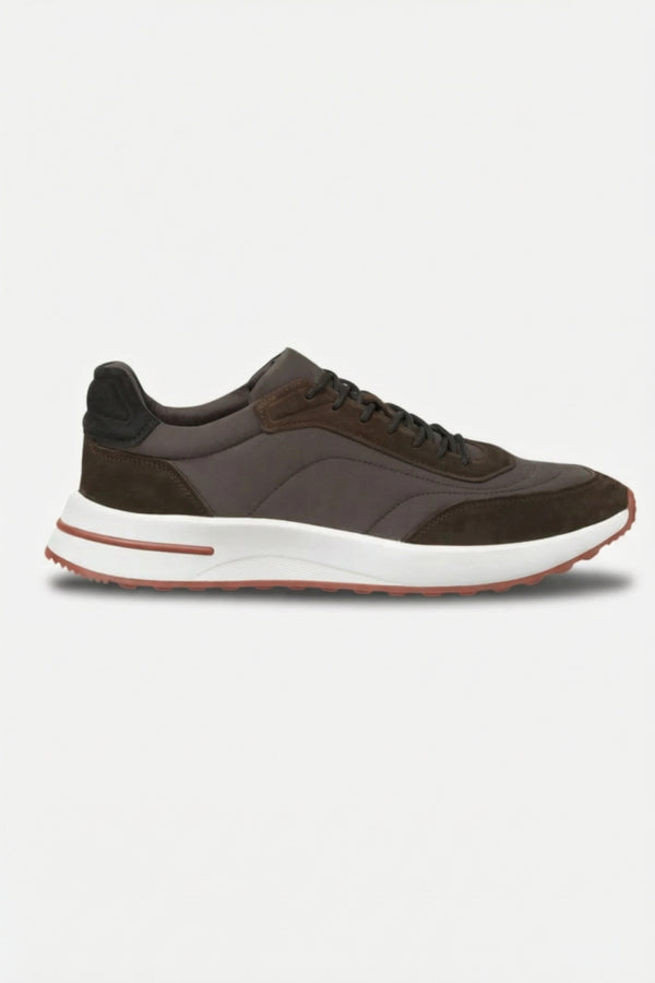 Bergamo Suede Sneaker Espresso