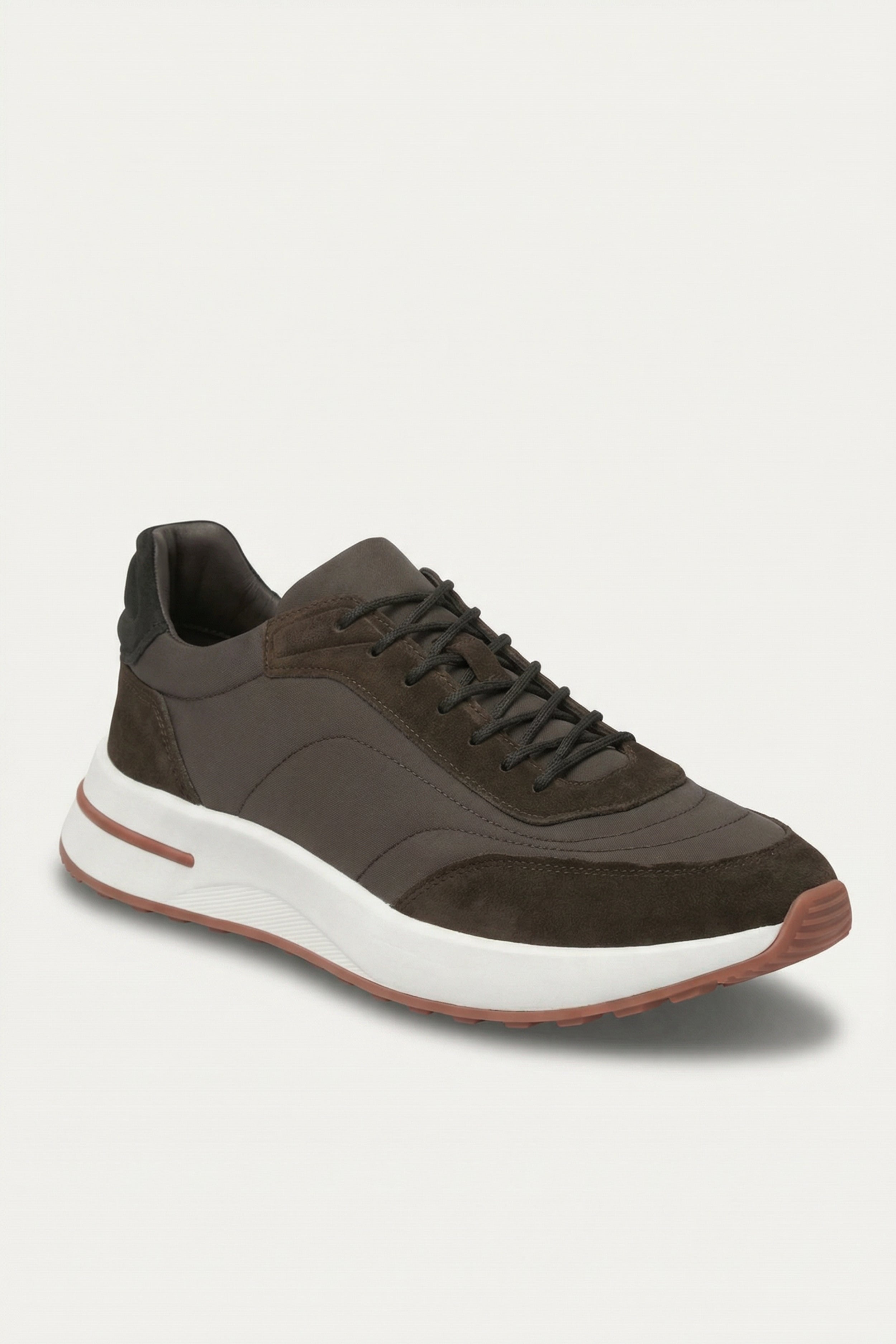 Bergamo Suede Sneaker Espresso