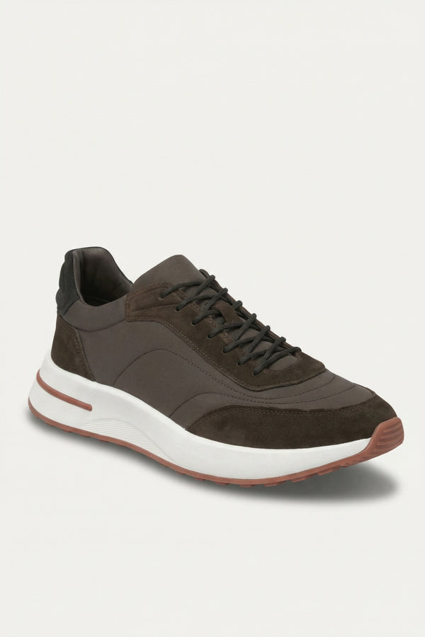Bergamo Suede Sneaker Espresso