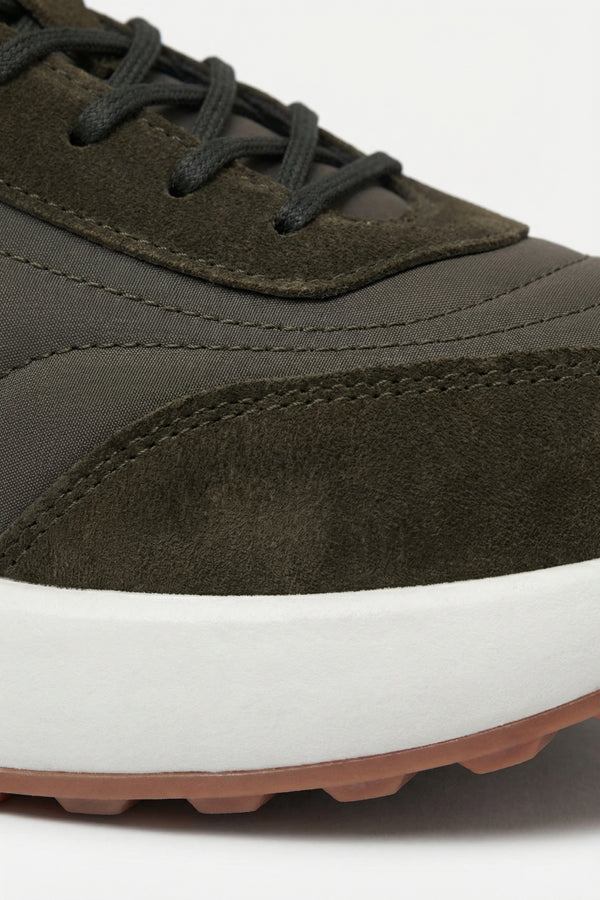 Bergamo Suede Sneaker Espresso