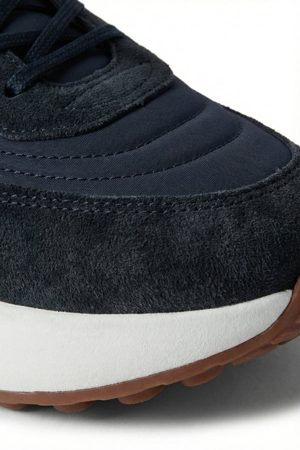 Bergamo Suede Sneaker Navy