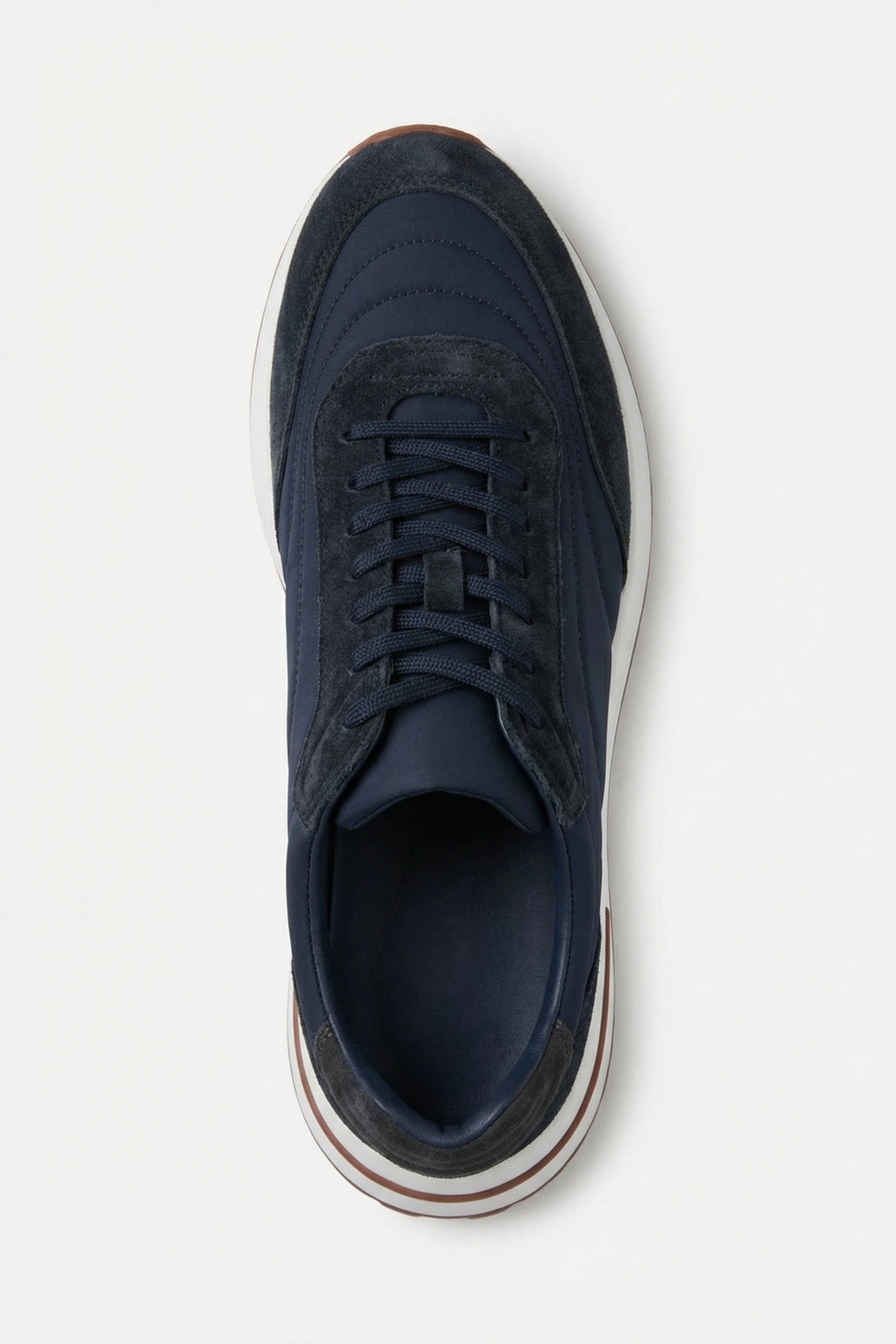 Bergamo Suede Sneaker Navy