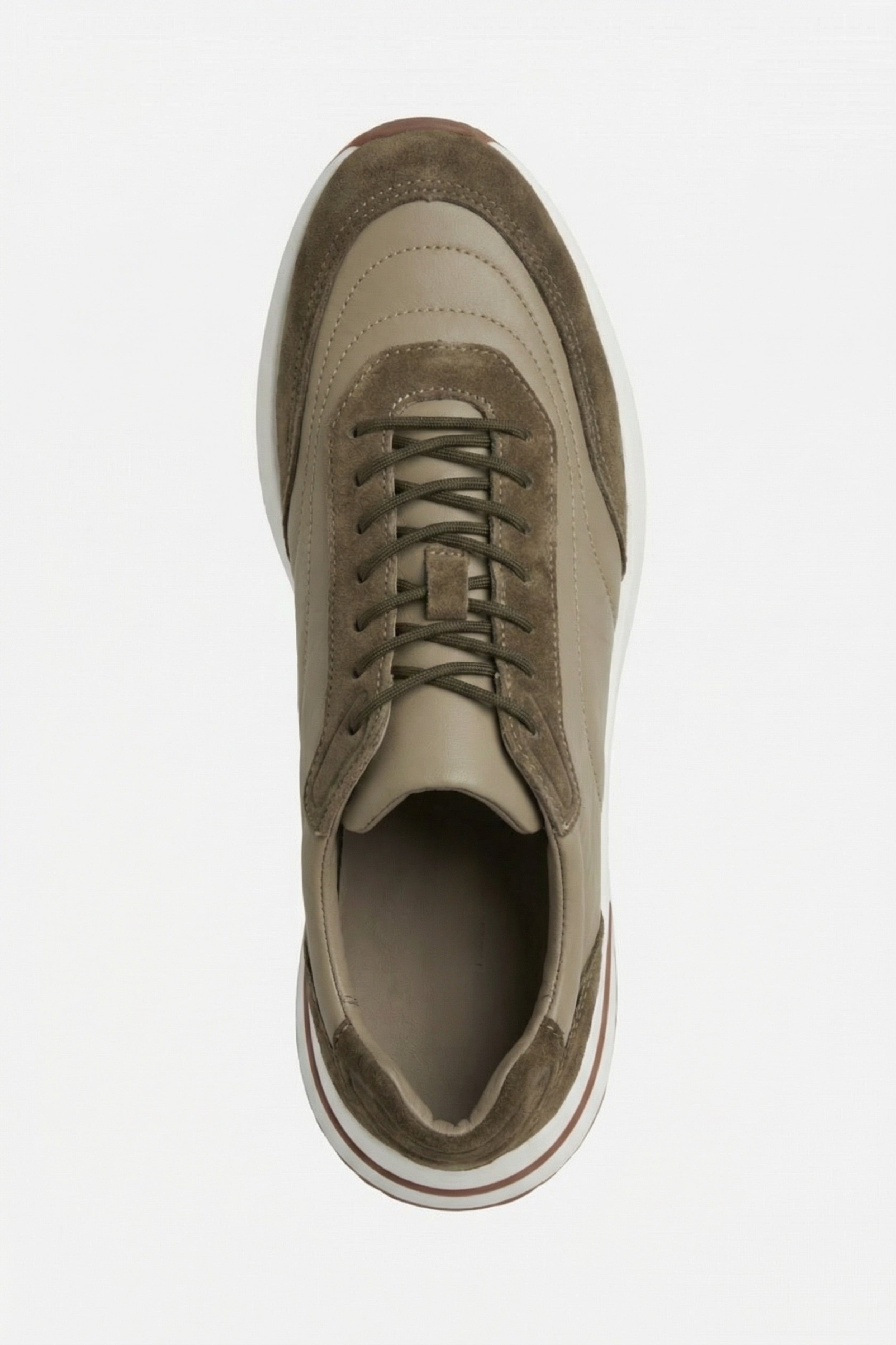 Bergamo Suede Sneaker Chestnut