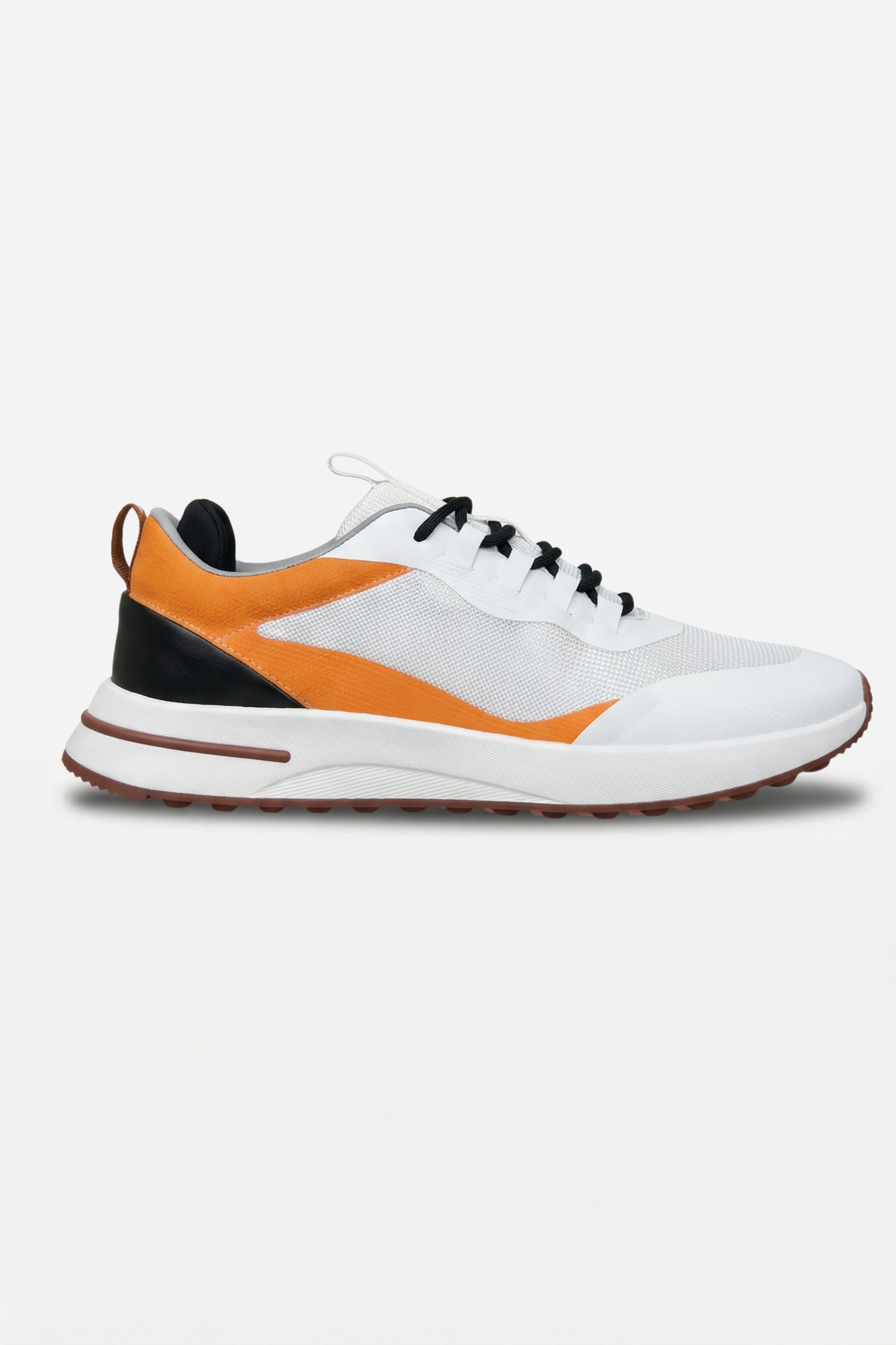 Postiano Suede Sneaker Saffron