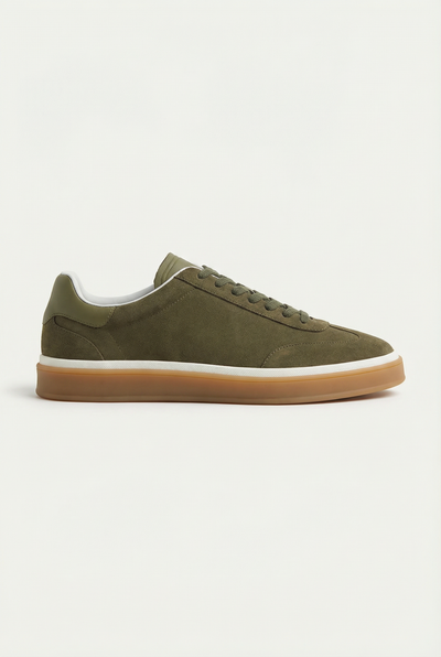 Mayfair Suede Sneaker Green