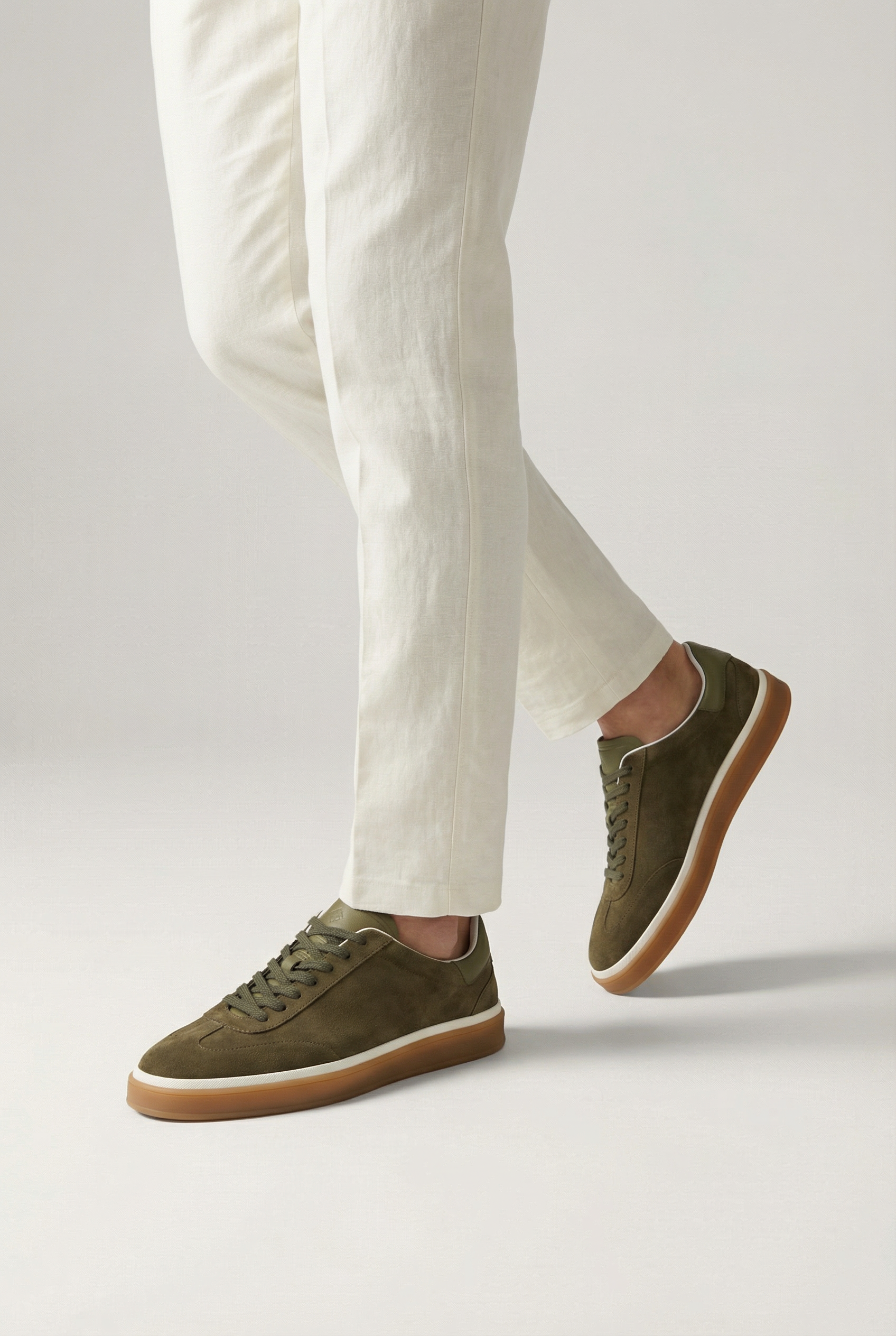 Mayfair Suede Sneaker Green