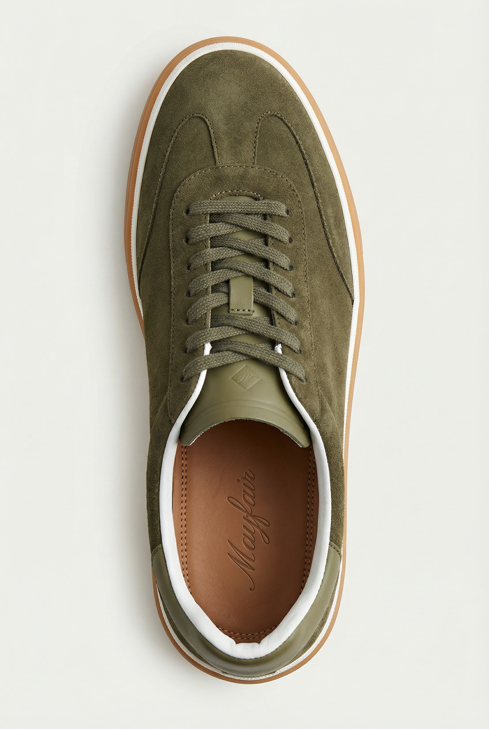 Mayfair Suede Sneaker Green