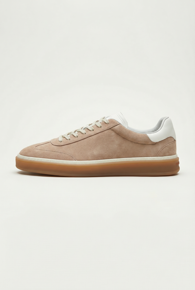 Mayfair Suede Sneaker Beige