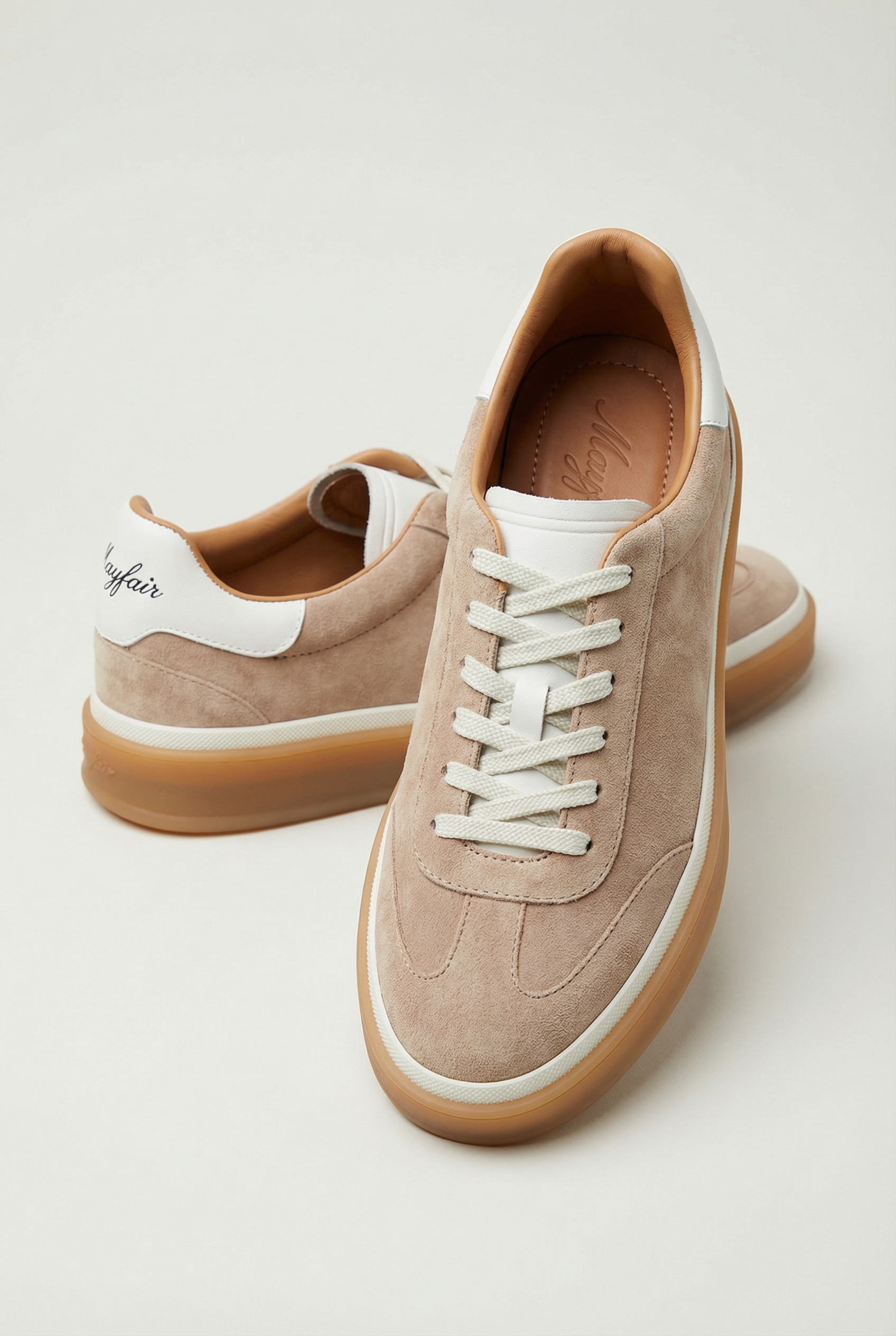 Mayfair Suede Sneaker Beige
