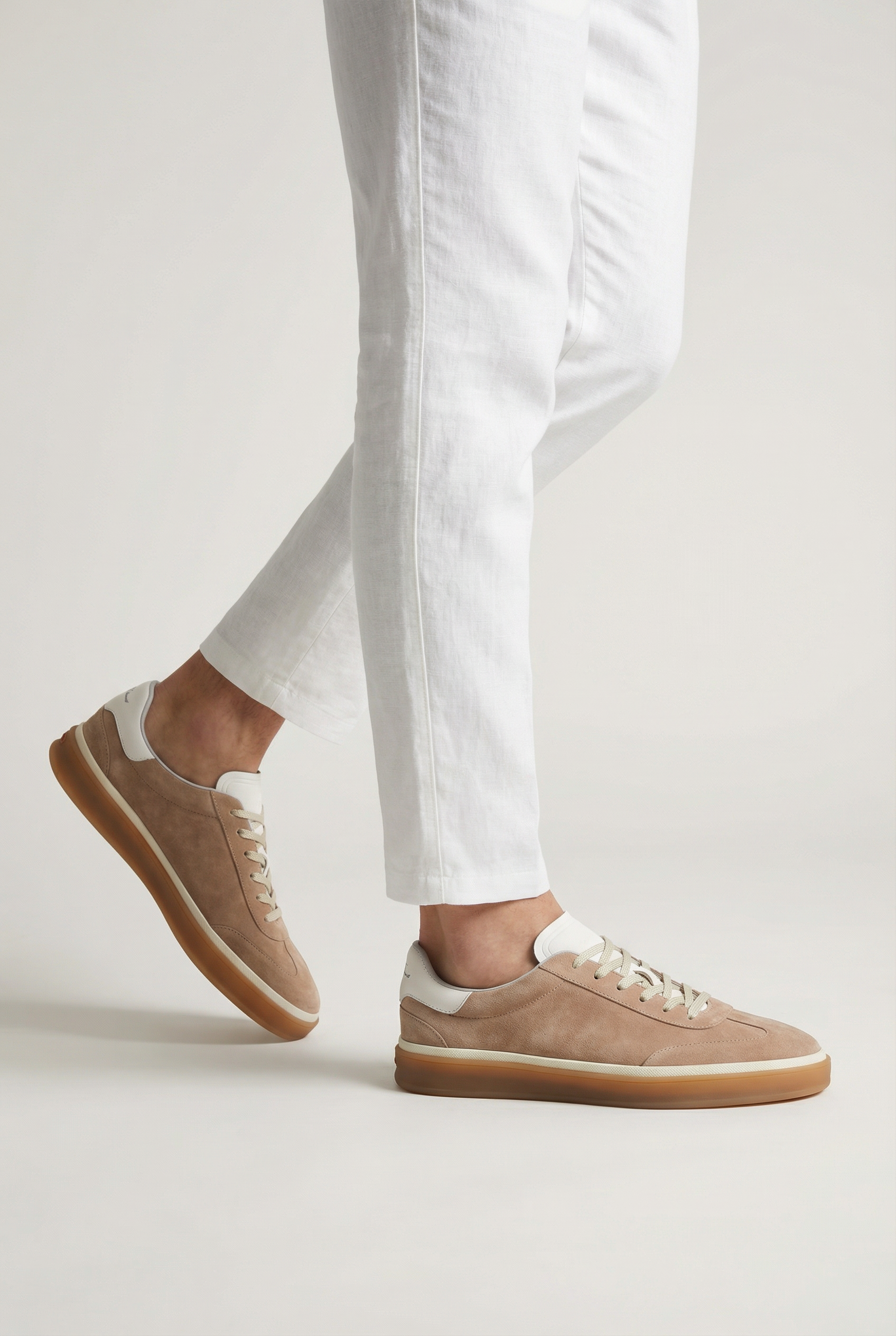 Mayfair Suede Sneaker Beige