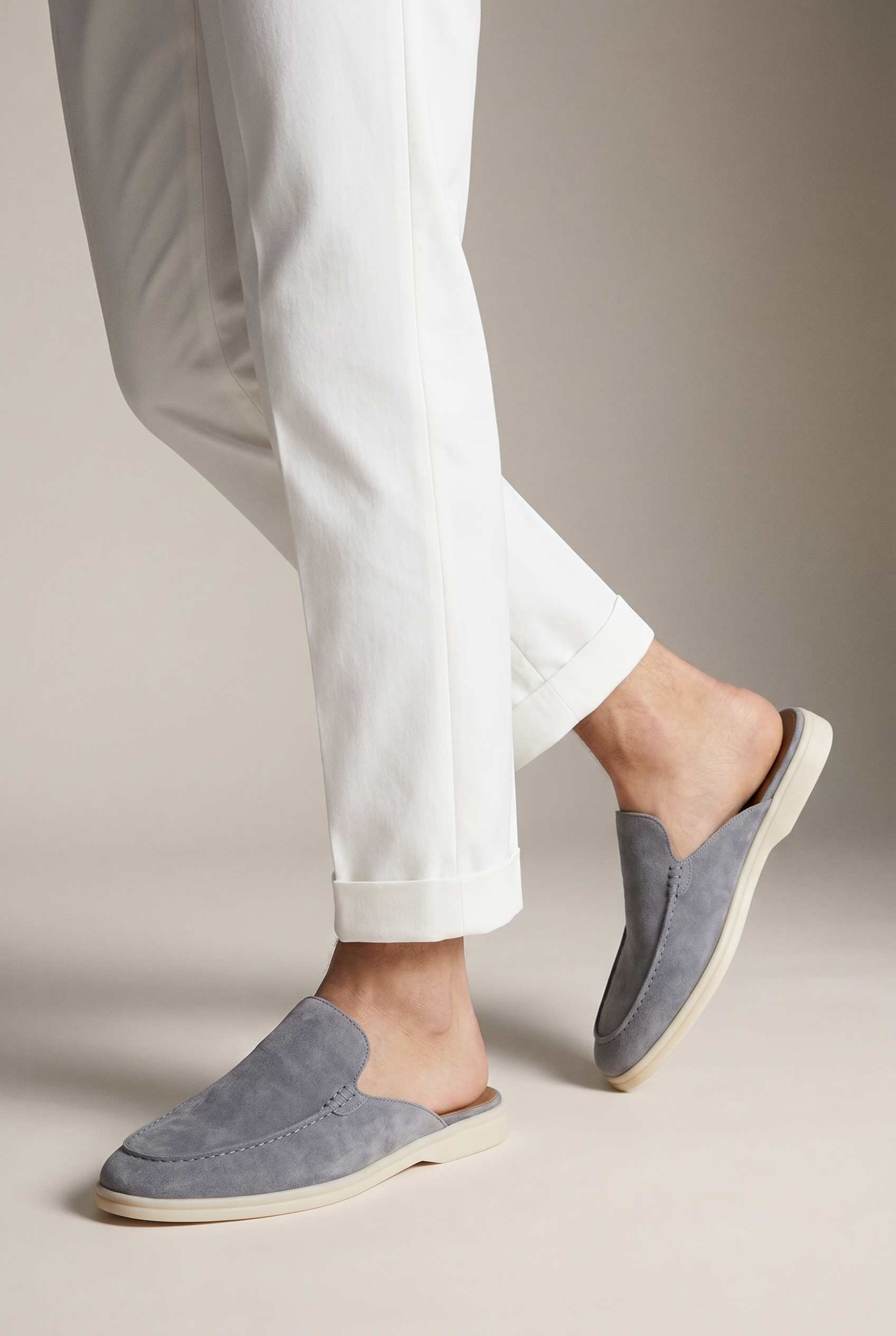 Mayfair Mule Baby Blue