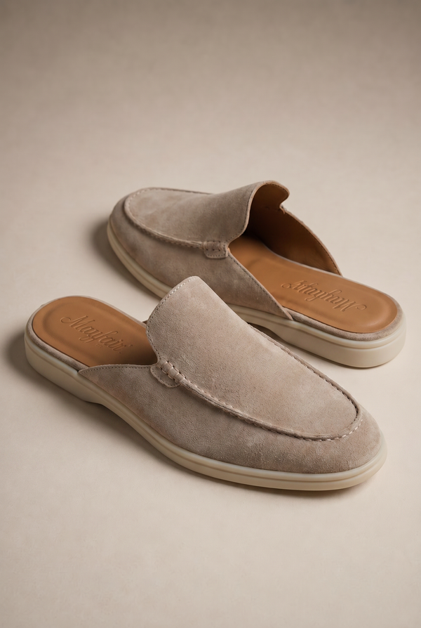 Mayfair Mule Beige