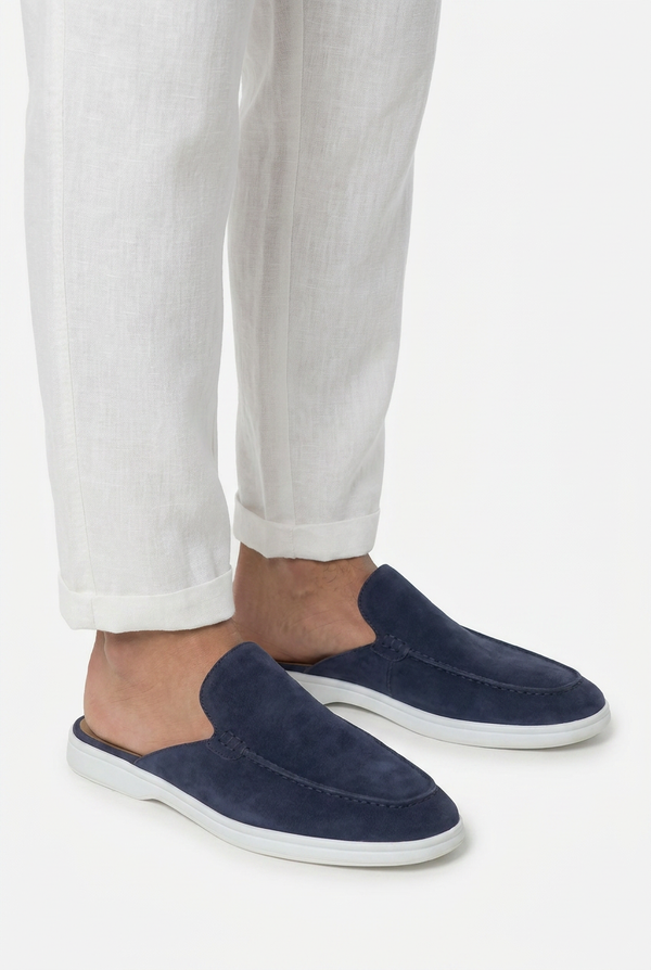 Mayfair Mule Navy