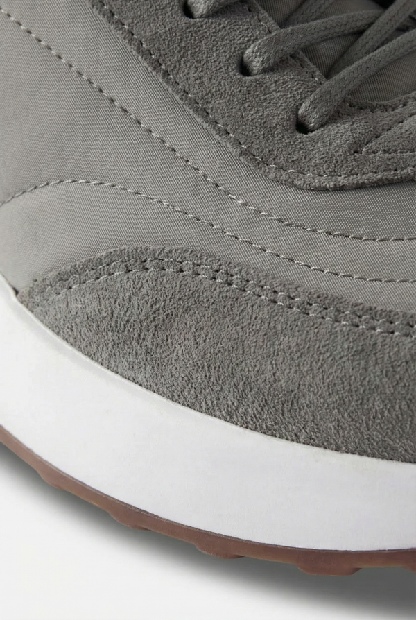 Bergamo Suede Sneaker Cement