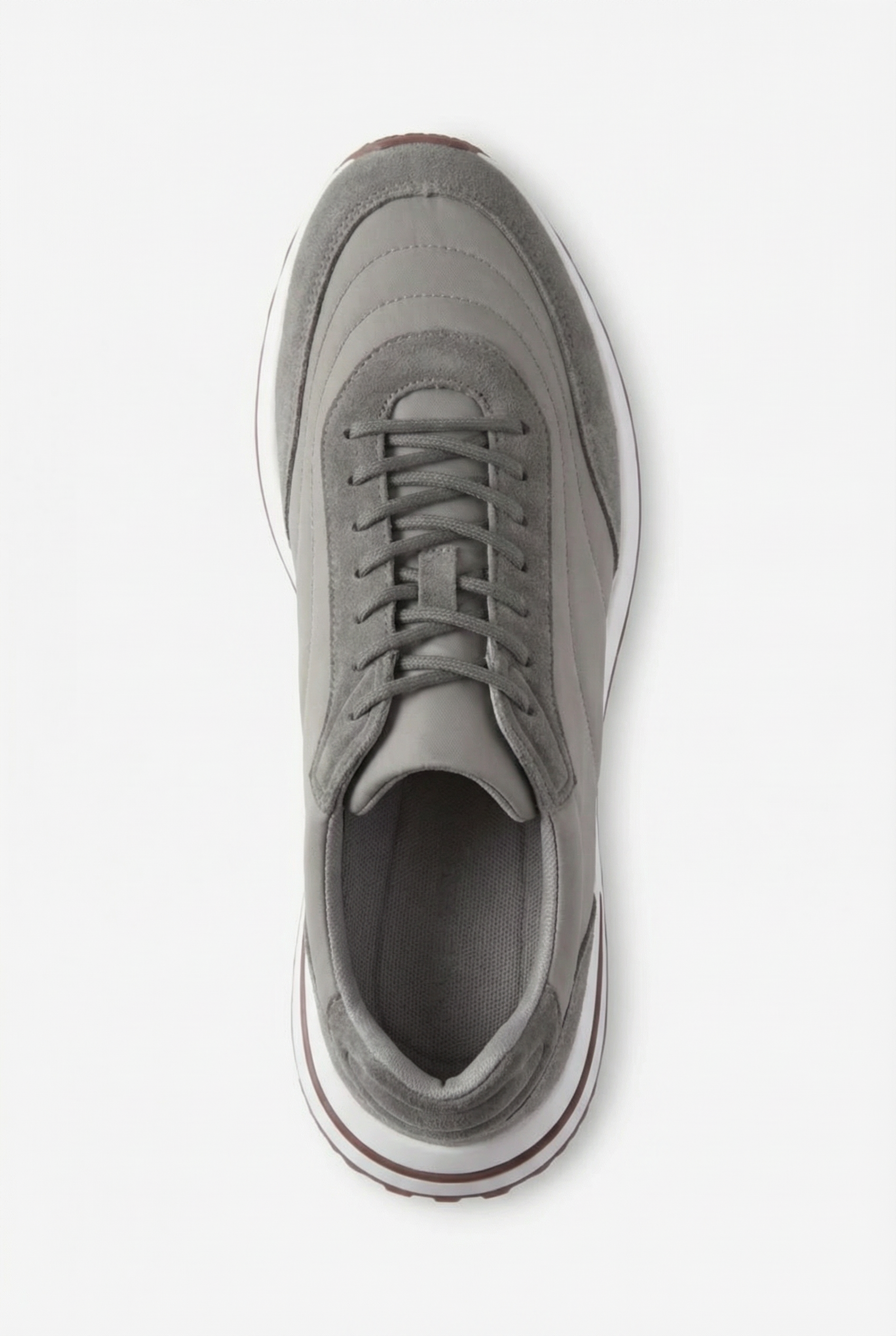 Bergamo Suede Sneaker Cement