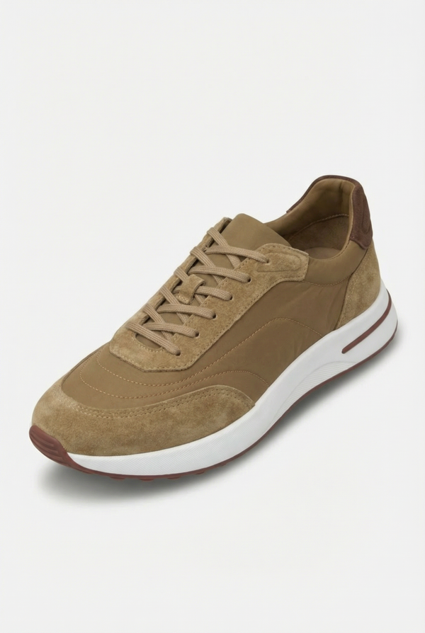 Bergamo Suede Sneaker Ember