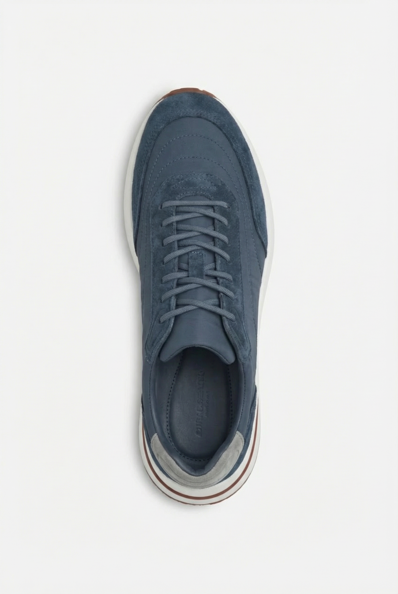 Bergamo Suede Sneaker Atlantic