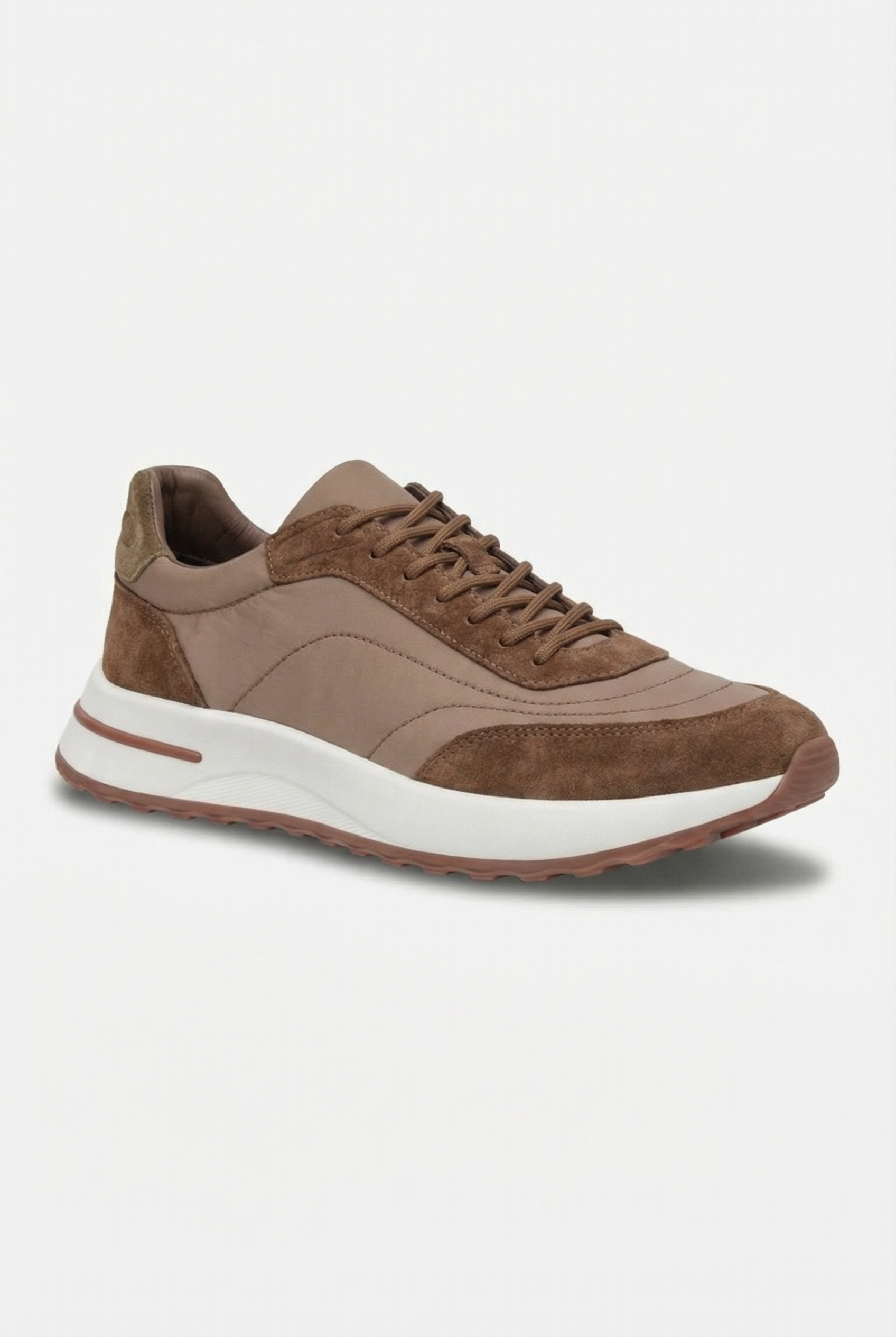 Bergamo Suede Sneaker Cognac