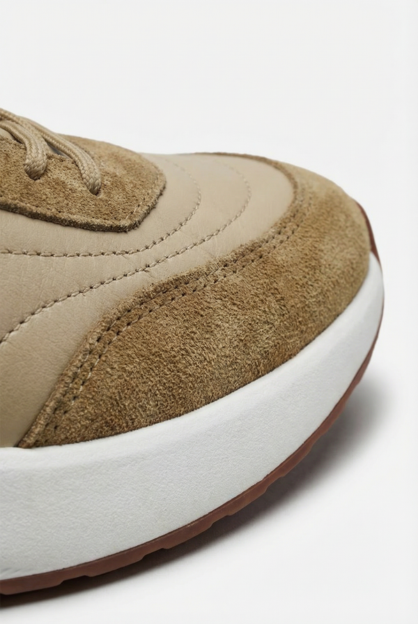 Bergamo Suede Sneaker Sahara Dusk