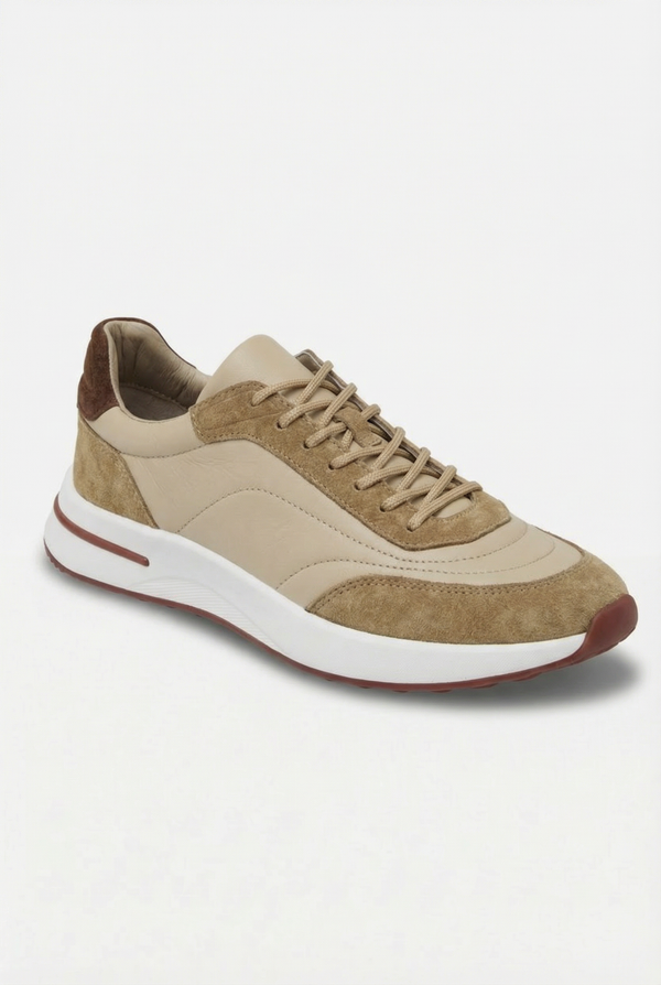 Bergamo Suede Sneaker Sahara Dusk