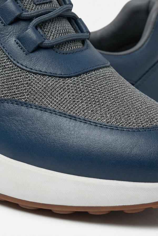 Postiano Suede Sneaker Cobalt