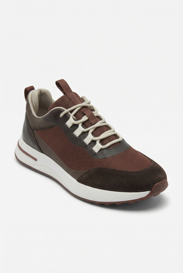 Postiano Suede Sneaker Espresso