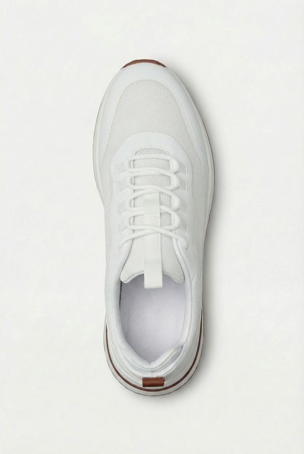 Postiano Suede Sneaker White