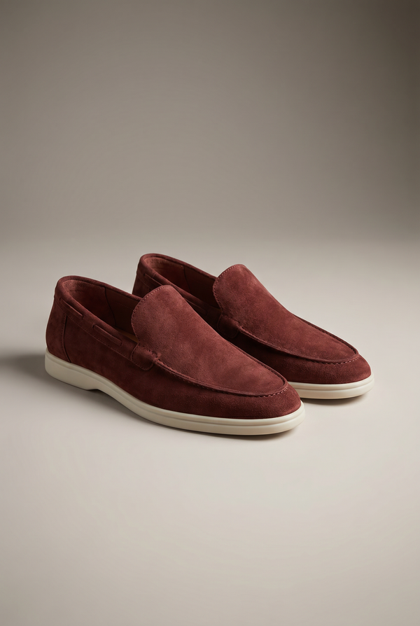 Classic Suede Loafer Brown