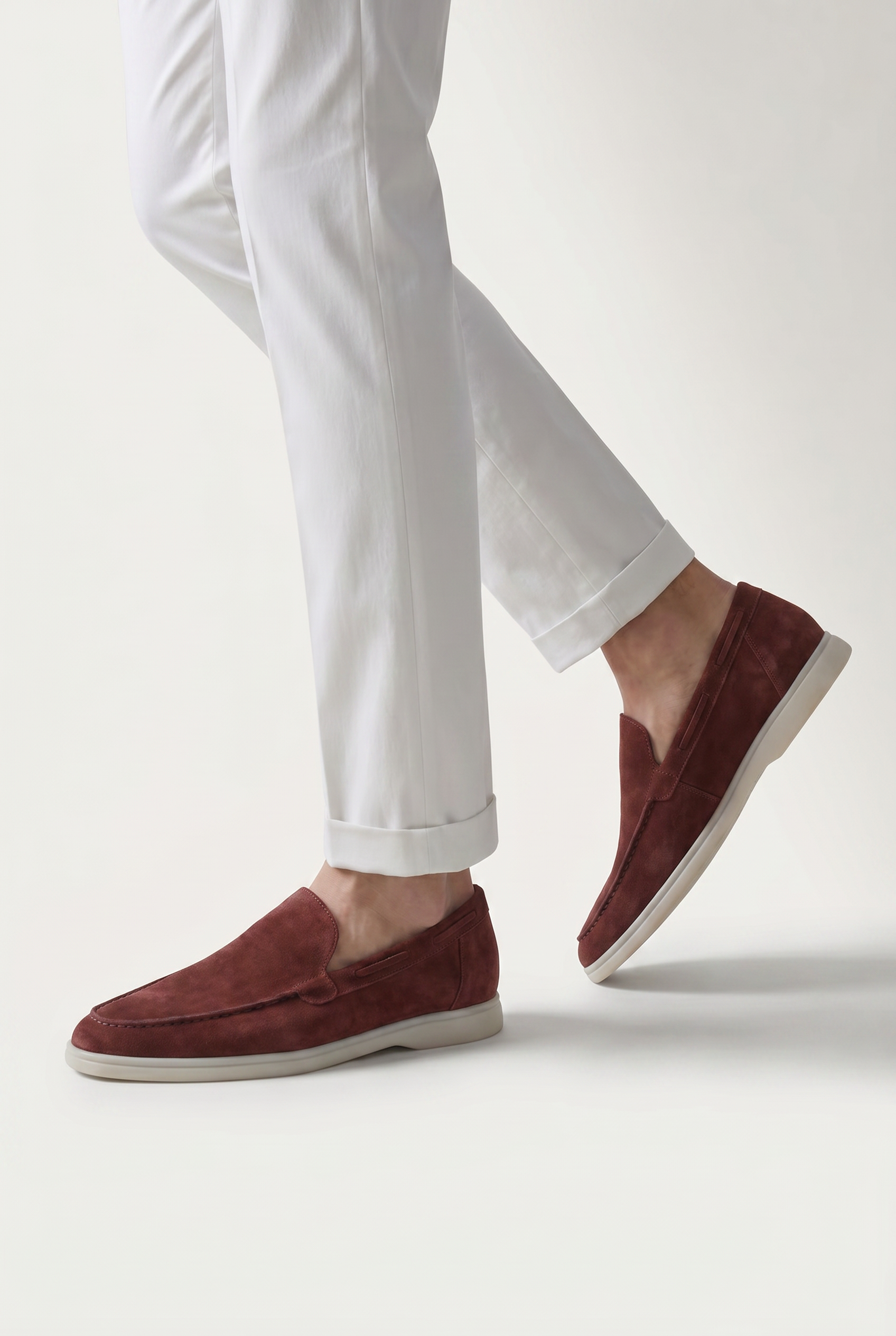 Classic Suede Loafer Brown
