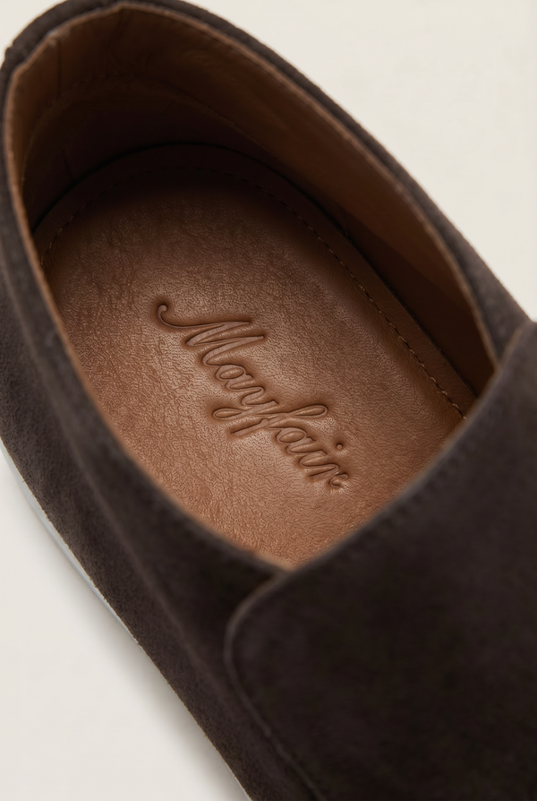 Captial Suede Loafer Brown