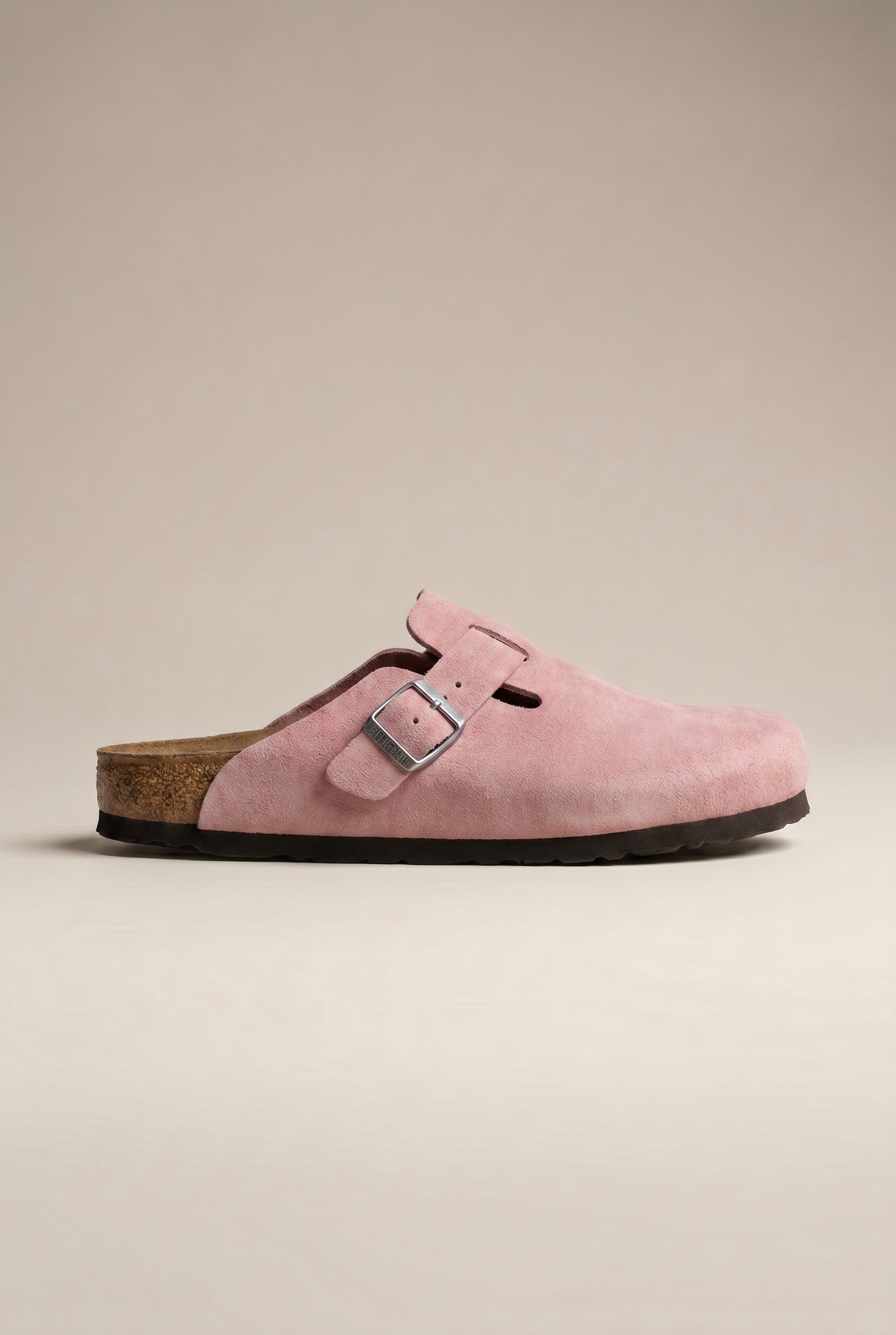 Mayfair Calfsuede Clog Pink