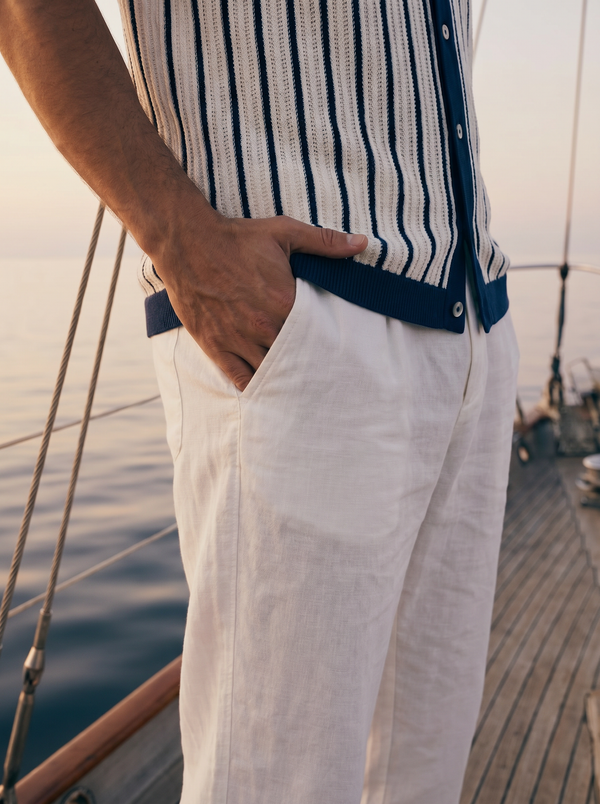 Riviera Navy Stripe Summer Set