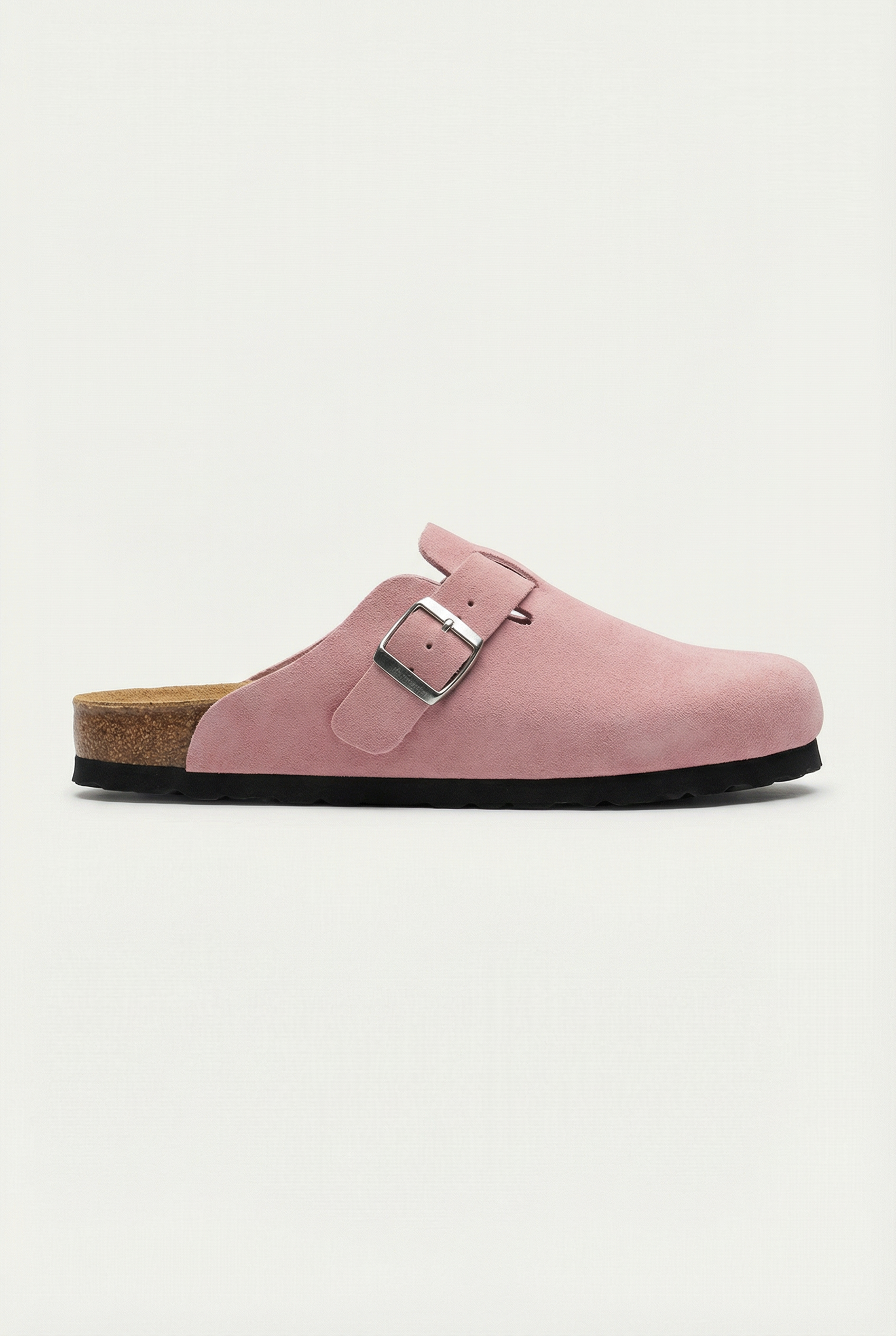 Mayfair Calfsuede Clog Pink
