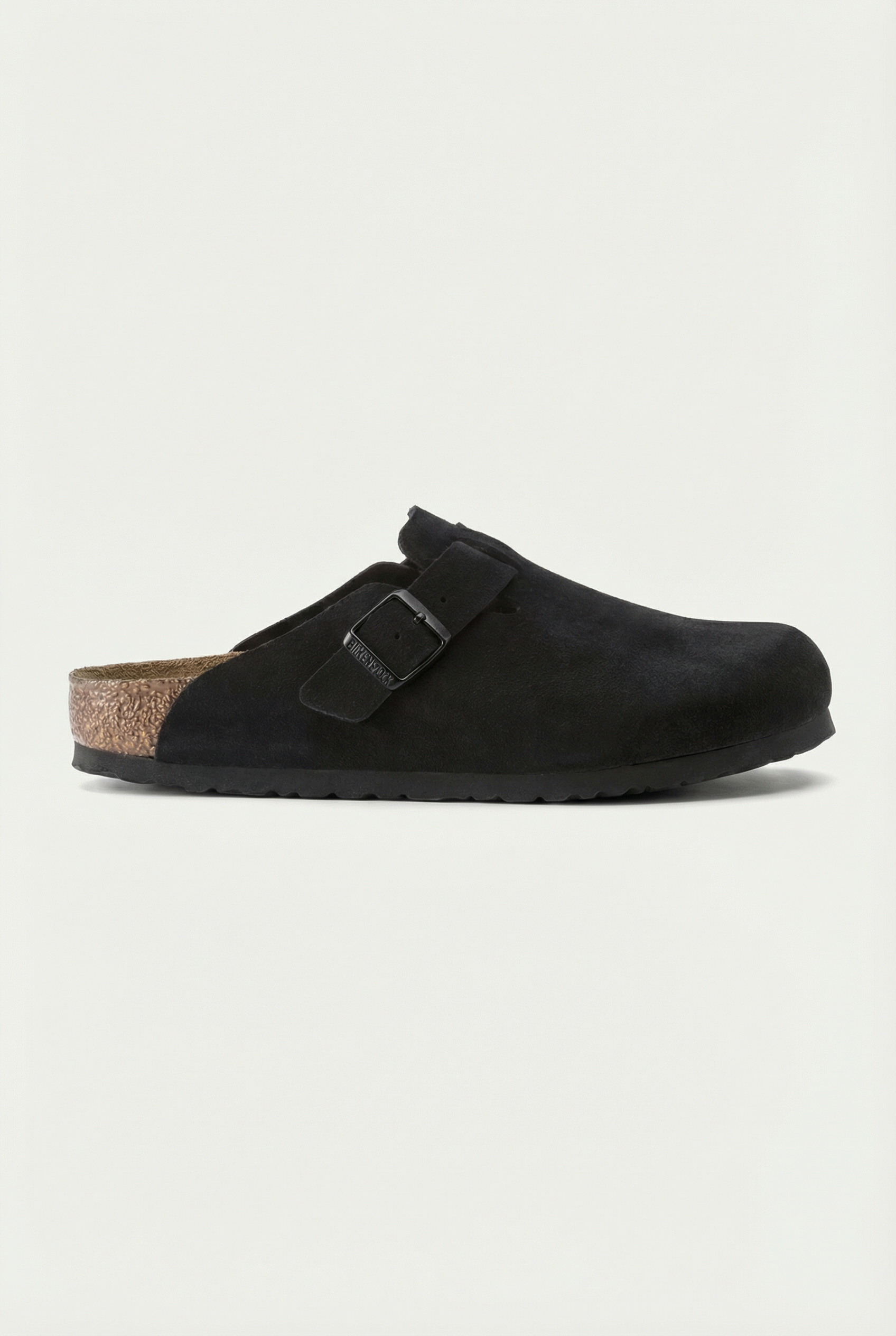Mayfair Calfsuede Clog Black