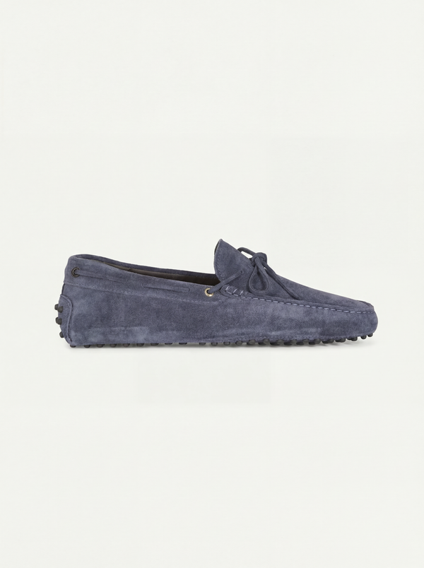 Mayfair Suede Roadster Shoes Steel Blue