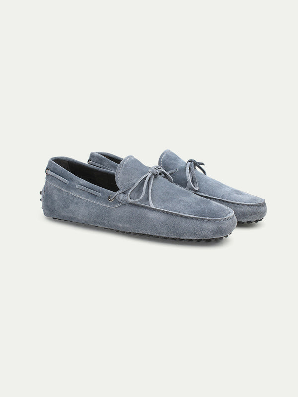 Mayfair Suede Roadster Shoes Light Blue