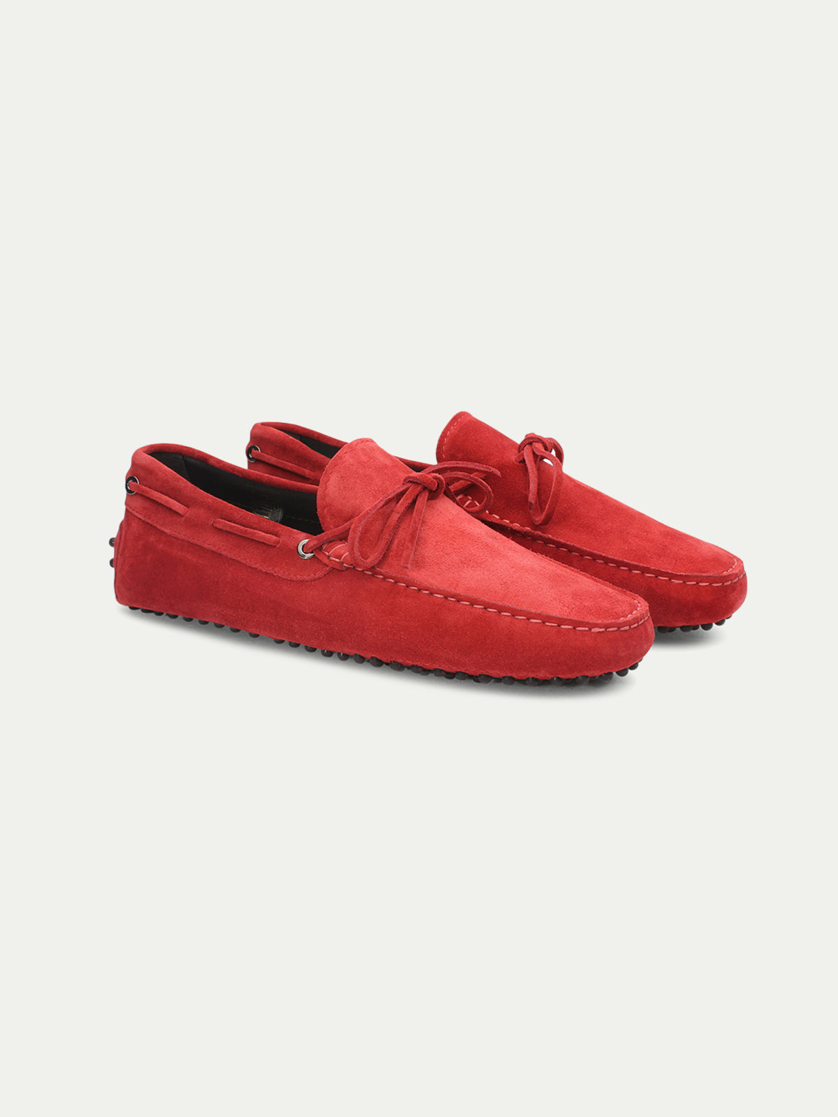 Mayfair Suede Roadster Shoes Red